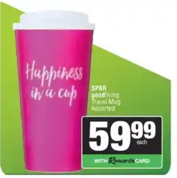 Spar SPAR goodliving Travel Mug Assorted offer