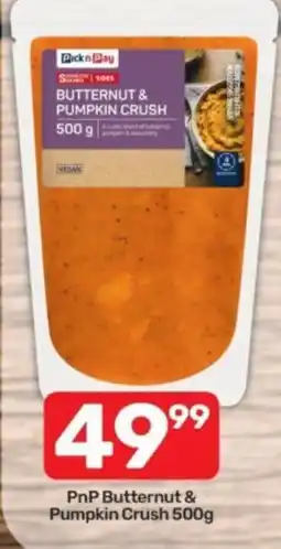 Pick n Pay PnP Butternut & Pumpkin Crush offer