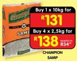 Shoprite Champion Samp offer