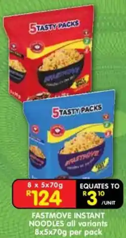 Shoprite Fastmove Instant Noodles offer
