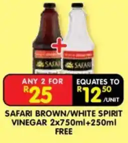 Shoprite Safari Brown/White Spirit Vinegar offer
