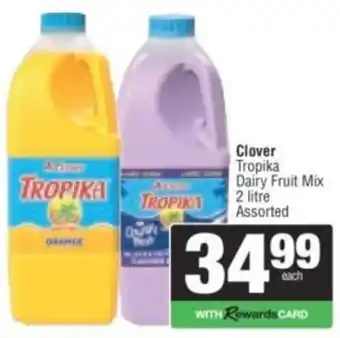 Clover Tropika Dairy Fruit Mix Assorted
