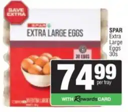 Spar SPAR Extra Large Eggs offer