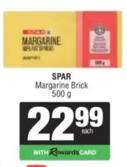 Spar SPAR Margarine Brick offer