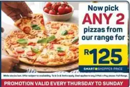 Pick n Pay pizza offer