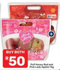 Pick n Pay PnP Honey Red and Pink Lady Apples offer