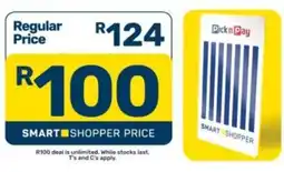 Pick n Pay SMART SHOPPER offer