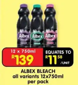 Shoprite ALBEX BLEACH offer