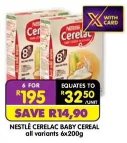 Shoprite Nestlé CereLac Baby Cereal offer