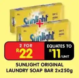 Shoprite Sunlight Original Laundry Soap Bar offer