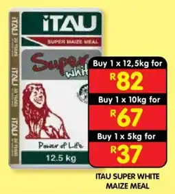 Shoprite ITAU SUPER WHITE MAIZE MEAL offer