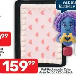 Pick n Pay PnP Rectangular Cake Assorted offer