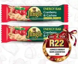 Take 'n Pay Jungle Energy Bars Assorted offer