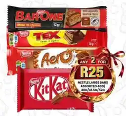 Take 'n Pay Nestle Large Bars Assorted offer