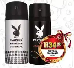 Take 'n Pay Playboy Deodorants offer