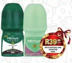 Take 'n Pay Mitchum Roll Ons Assorted offer