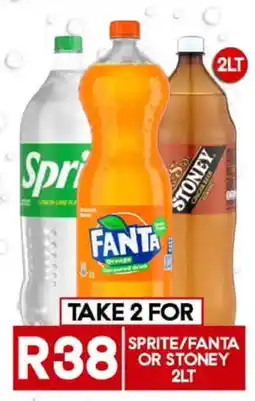 Take 'n Pay Sprite/Fanta or Stoney offer