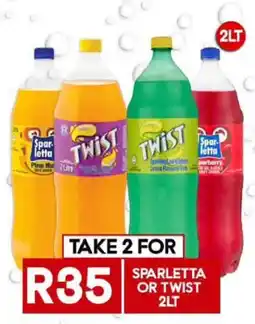 Take 'n Pay Sparletta or Twist 2LT offer