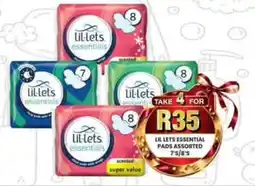 Take 'n Pay Lil-lets Essential Pads Assorted offer