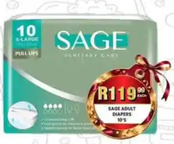 Take 'n Pay SAGE ADULT DIAPERS offer