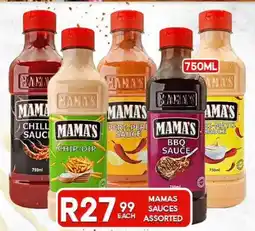 Take 'n Pay MAMAS SAUCES ASSORTED offer