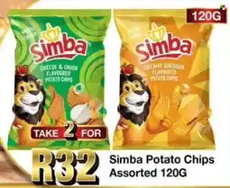 Take 'n Pay Simba Potato Chips Assorted offer