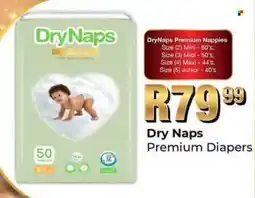 Take 'n Pay Dry Naps Premium Diapers offer
