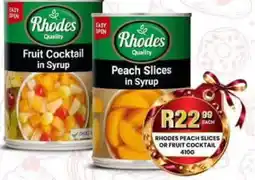 Take 'n Pay Rhodes Peach Slices in Syrup offer