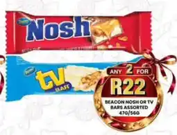Take 'n Pay Beacon Nosh or TV Bars Assorted offer