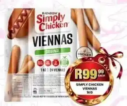 Take 'n Pay Simply Chicken Viennas offer