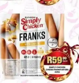 Take 'n Pay Simply Chicken Cheese Frankfurters offer