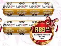 Take 'n Pay Rainbow Chicken Polony offer