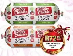 Take 'n Pay Simply Chicken Premium Polony offer