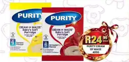 Take 'n Pay Purity Cream of Maize Baby's Soft Porridge offer