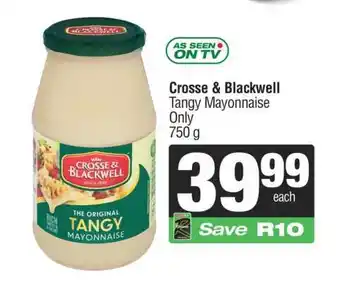CROSSE & BLACKWELL TANGY MAYONNAISE