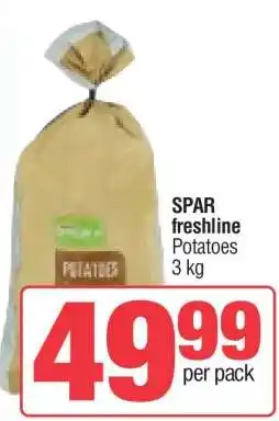Spar SPAR Freshline Potatoes offer