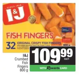 Spar I&J Crumbed Fish Fingers offer