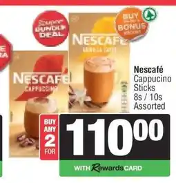 Spar Nescafé Cappucino Sticks offer