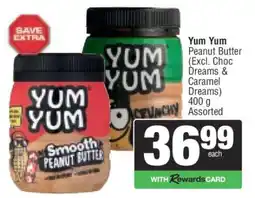 Spar Yum Yum Peanut Butter offer