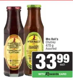 Spar MRS BALL'S CHUTNEY offer