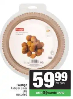 Spar Prestige Airfryer Liner offer