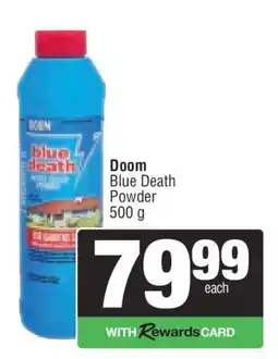 Spar Doom Blue Death Powder offer