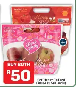 Pick n Pay PnP Honey Red and Pink Lady Apples 1kg offer