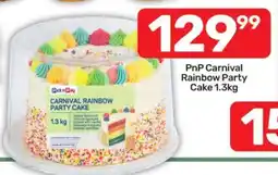 Pick n Pay PnP Carnival Rainbow Party Cake 1.3kg offer