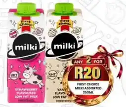 Take 'n Pay First Choice Milki Assorted offer