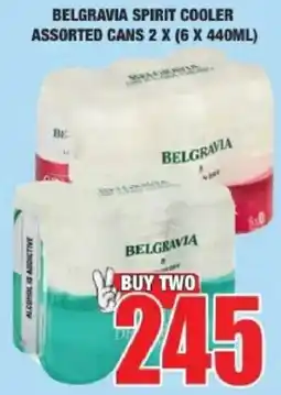 Boxer Liquors Belgravia Spirit Cooler Assorted offer