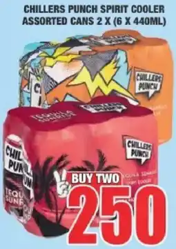 Boxer Liquors Chillers Punch Spirit Cooler Assorted offer