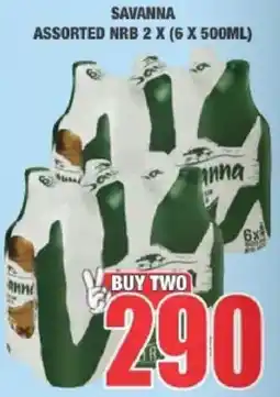 Boxer Liquors Savanna Assorted NRB offer