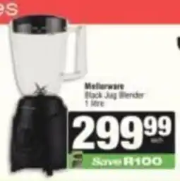 SuperSpar Mellerware Black Jug Blender offer