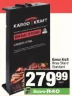 SuperSpar Karoo Kraft Braai Stand Standard offer